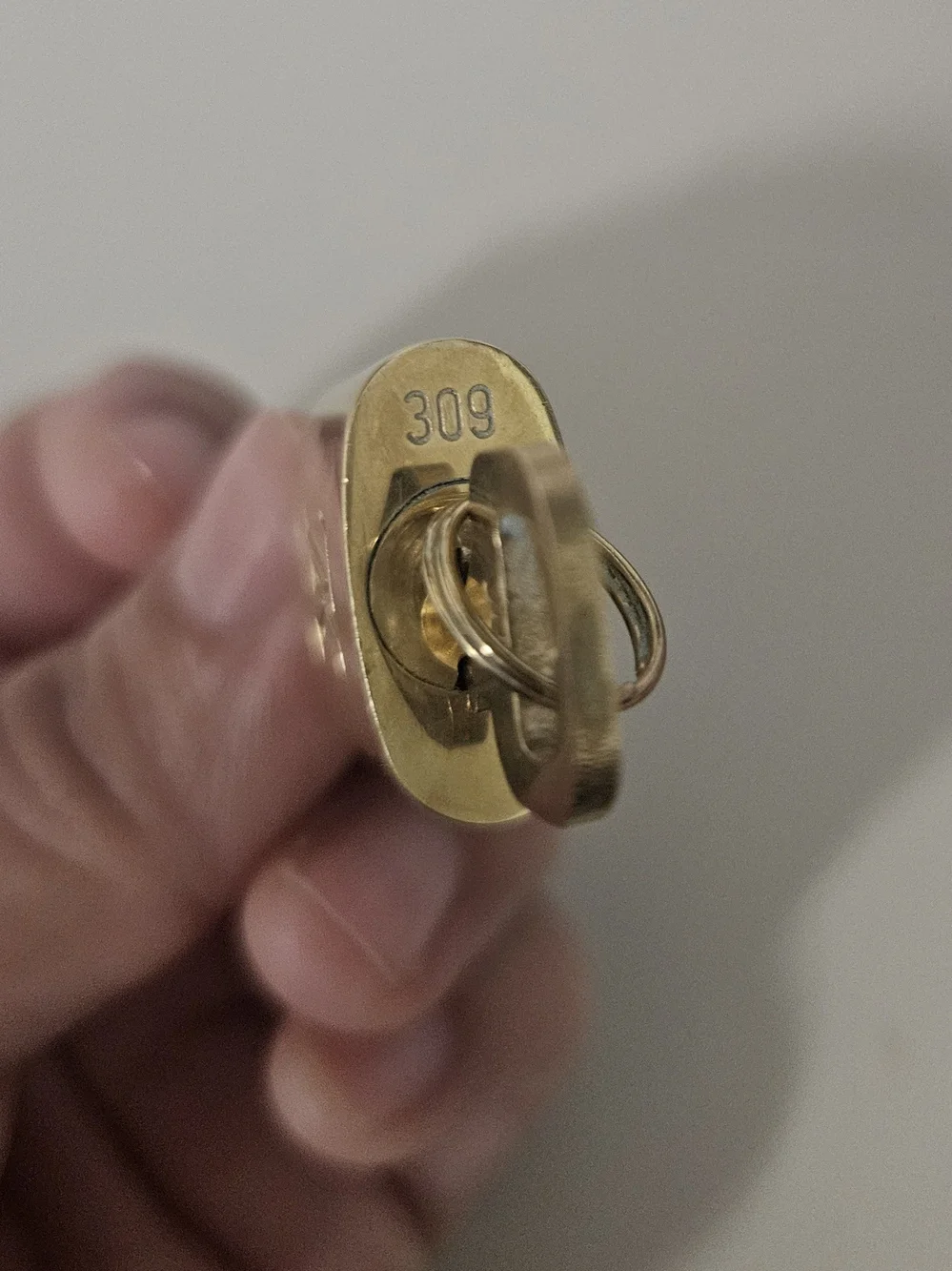 Louis Vuitton Padlock & Key Set